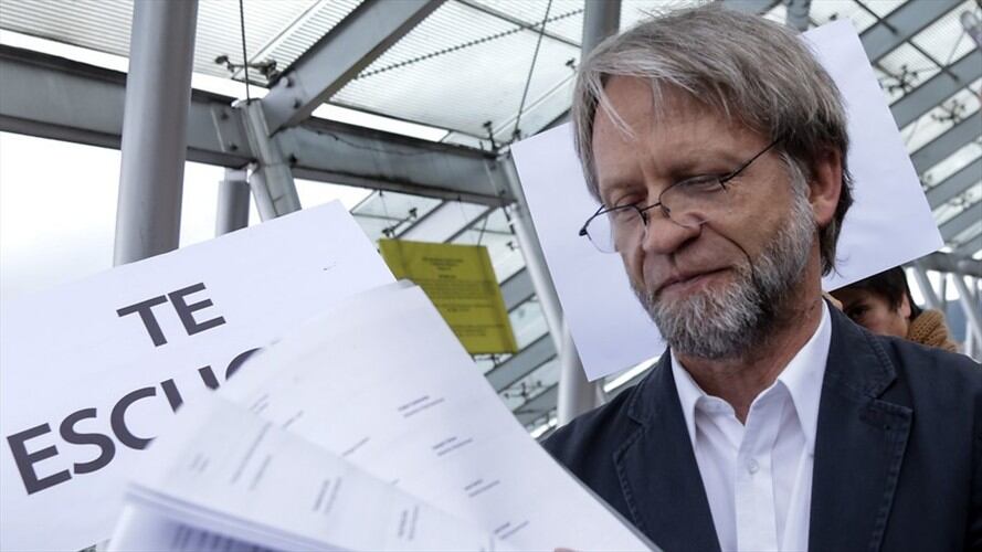 Guillermo Rivera advirtió que no tiene competencias para pronunciarse sobre las versiones por la supuesta inhabilidad del senador electo, Antanas Mockus. Foto: Colprensa