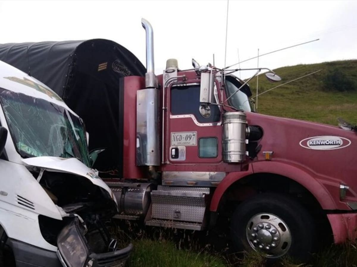 Racha de accidentes en vías de Boyacá deja 12 heridos