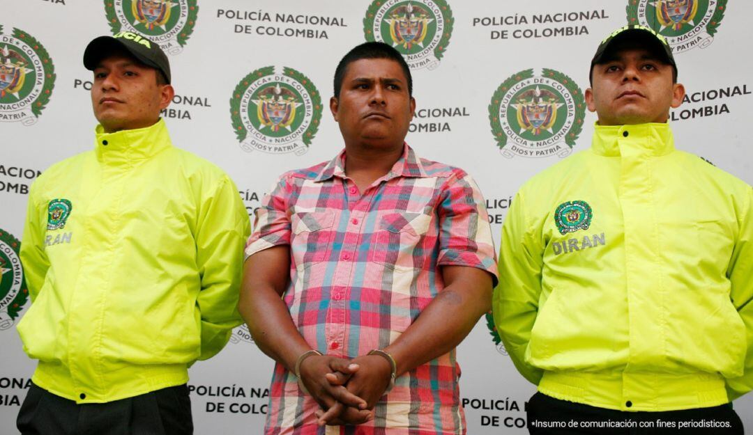 Luis Fernando Úsuga Arango, alias ‘H20’, aceptó cargos por incursión armada en Chocó