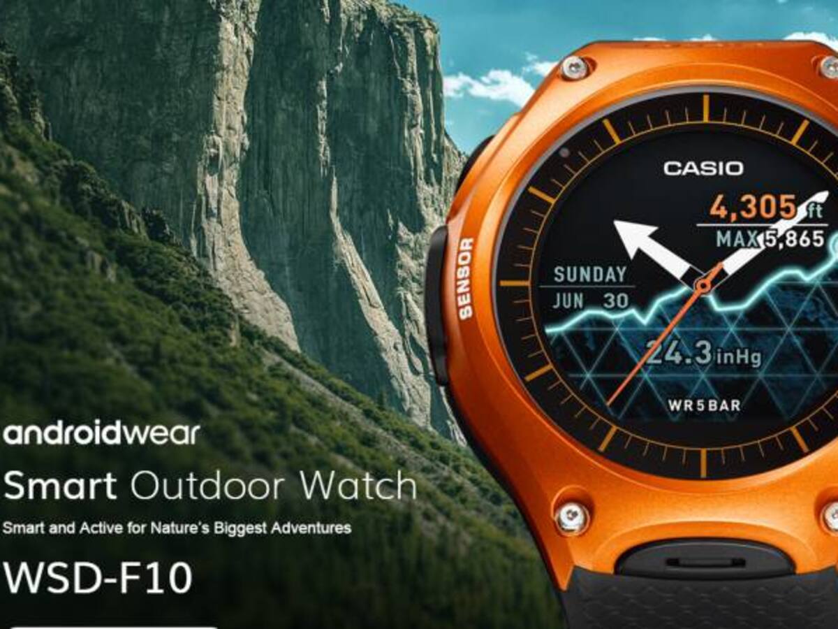 Casio incursiona en el mercado de los ‘smartwatch’