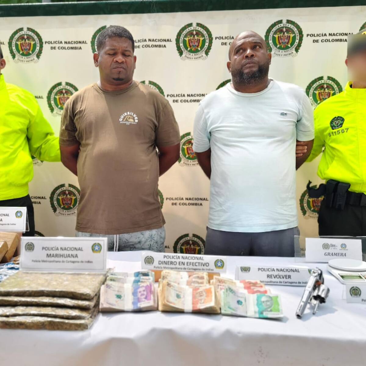 Capturados ‘El Barba’ y ‘El Viejo’, presuntos líderes de los ‘Salsas Nueva Generación’ en Cartagena
