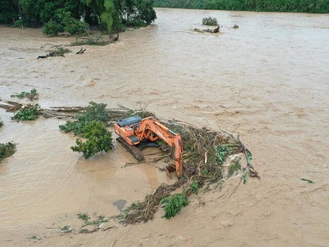 lluvias constantes durante más de 30 horas. Foto Redes Sociales.