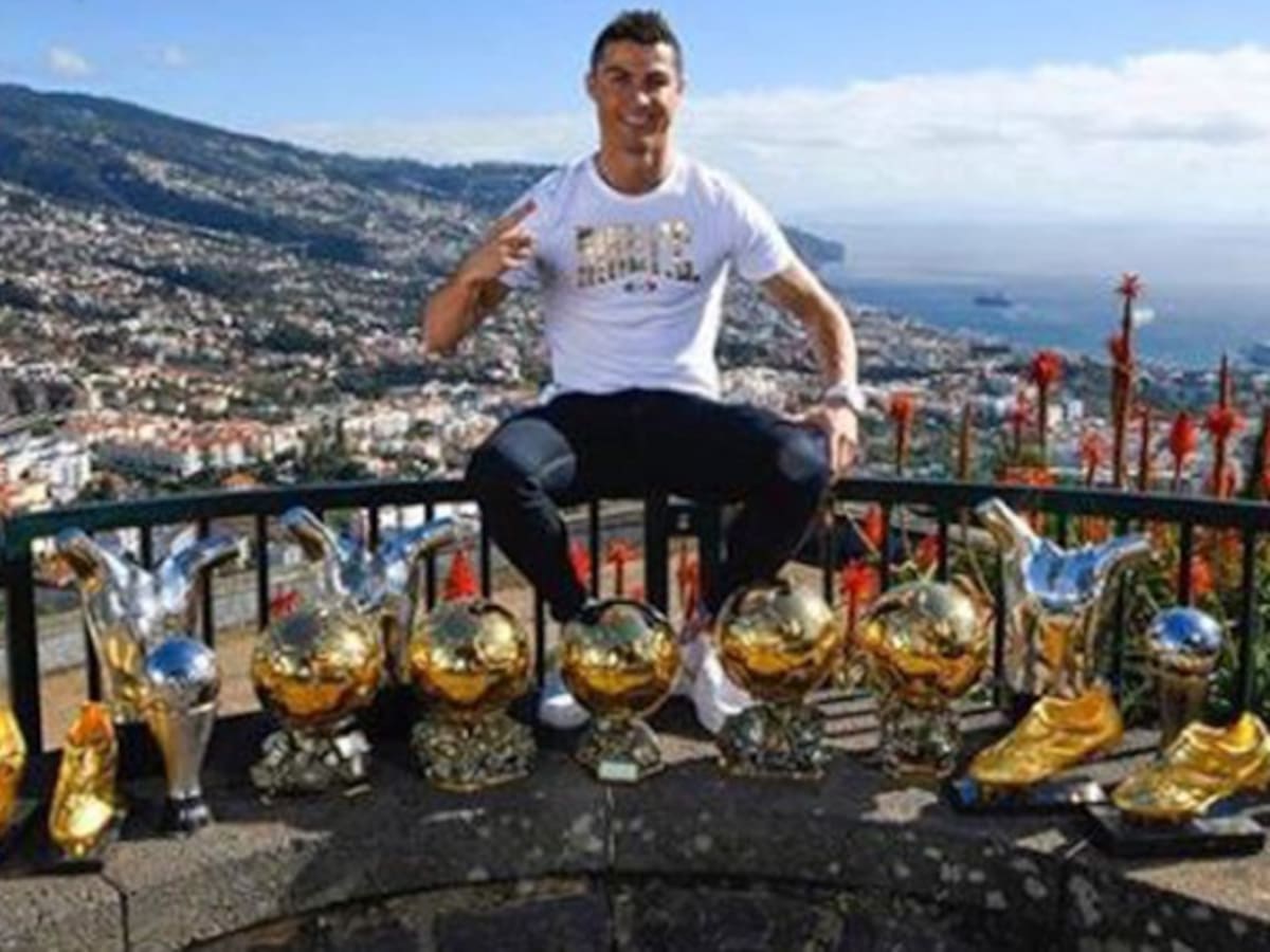 Jamás imaginé que me tomaría una foto como esta: Cristiano Ronaldo