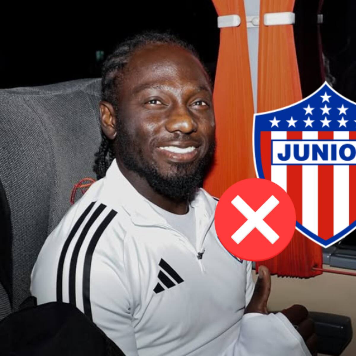 Yimmi Chará podría perderse la Libertadores con Junior: un histórico del fútbol colombiano lo busca