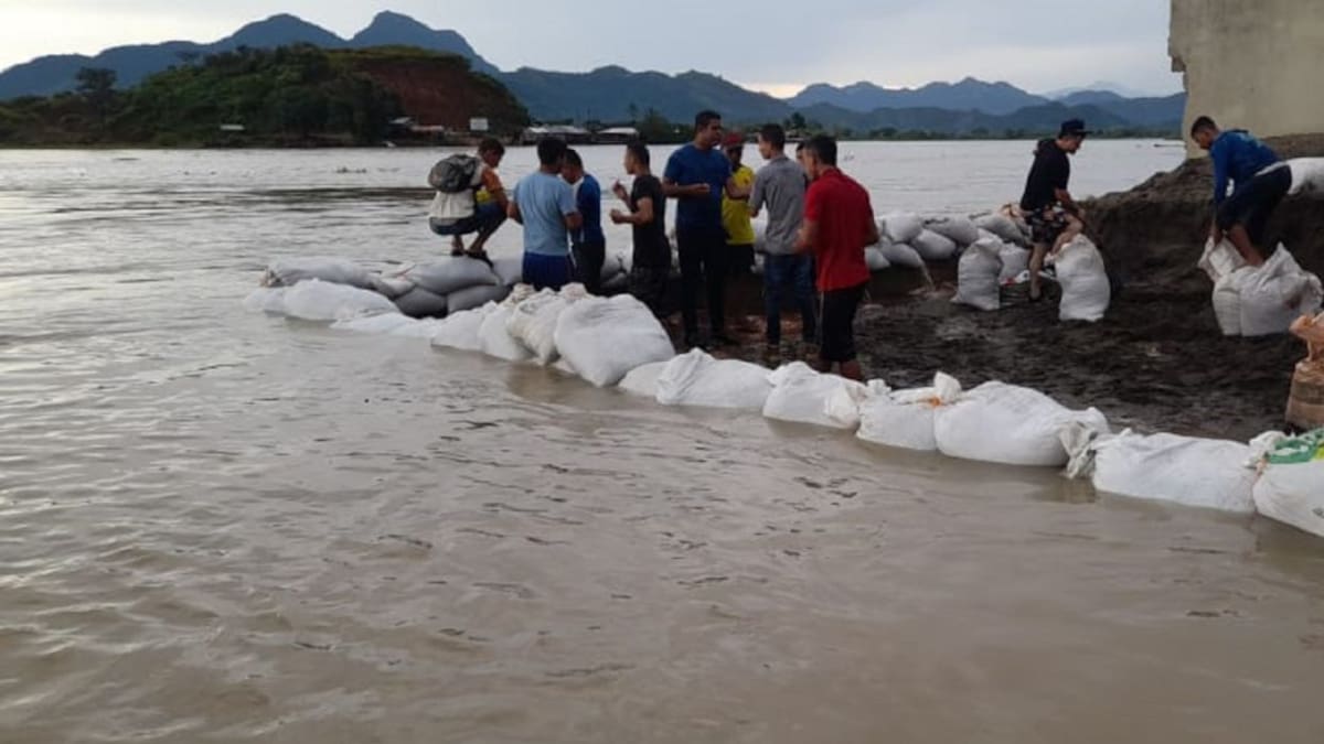 Aumentan localidades inundadas y damnificados por el invierno en Sucre