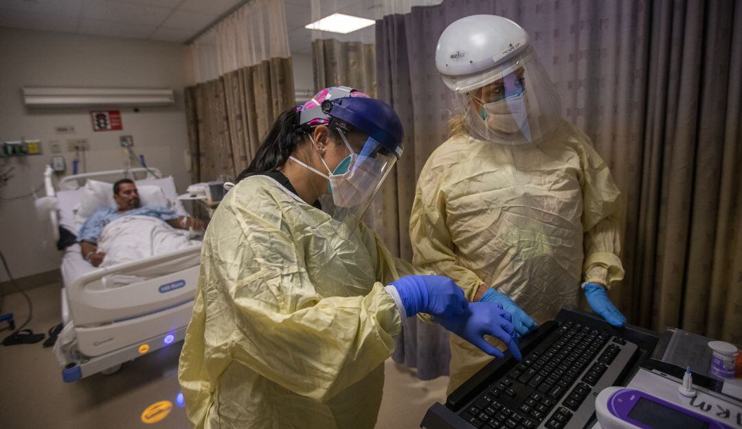 Aumentan las hospitalizaciones por Covid-19 en Estados Unidos