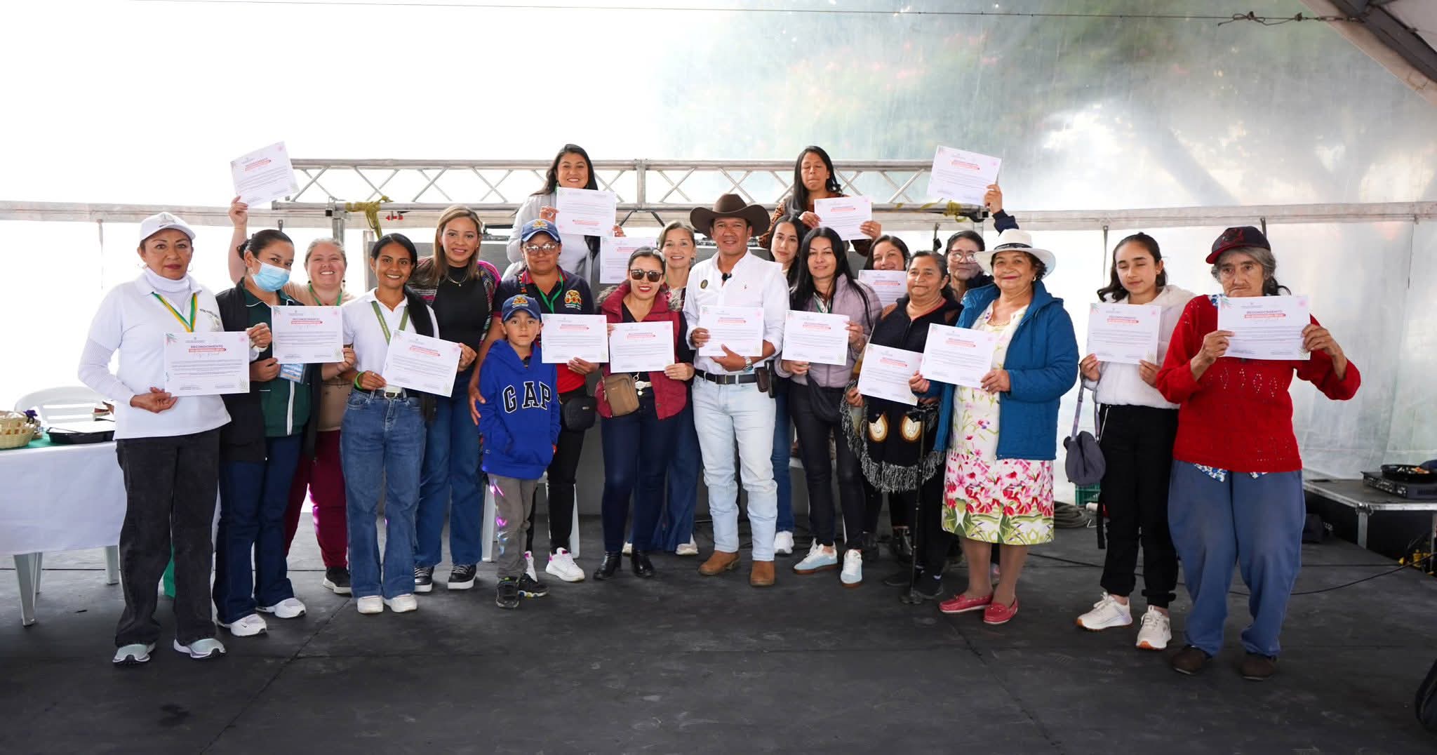 La Agencia de Desarrollo Rural entregó más de 70 becas a las mujeres rurales en Guateque, Boyacá / Foto: Agencia de Desarrollo Rural