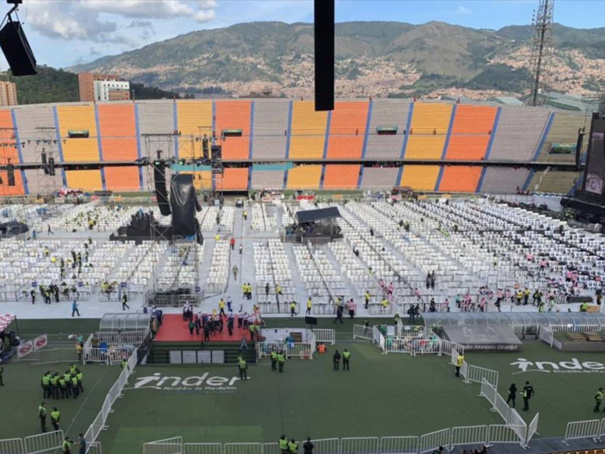 Por mega conciertos, el DIM no jugará en el Atanasio Girardot