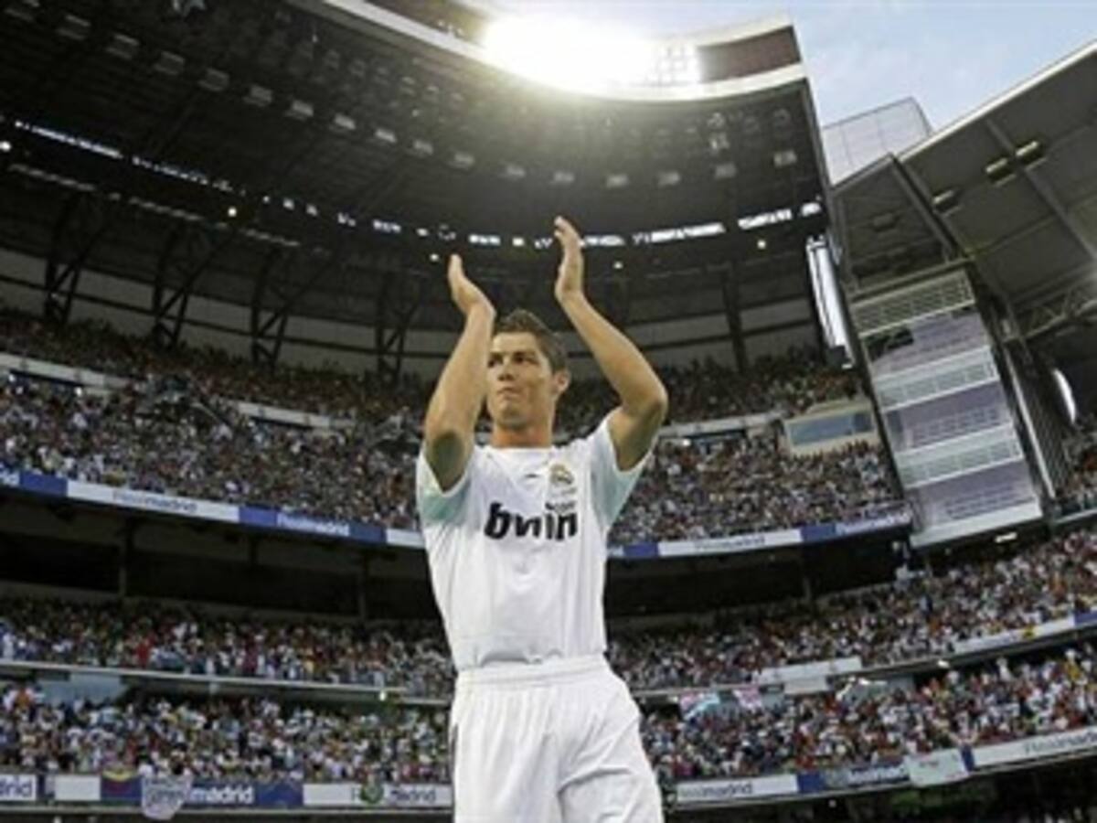 Presentación de Cristiano Ronaldo desató la locura en el Bernabéu