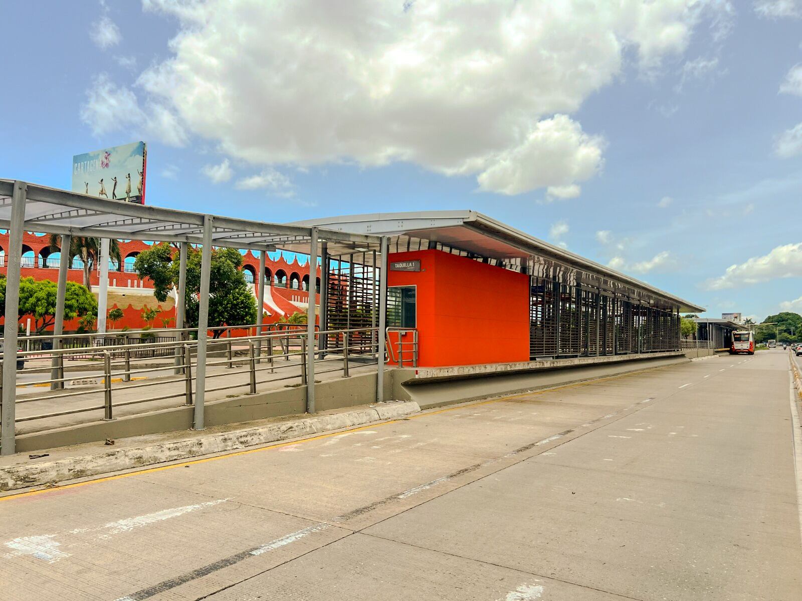 A buen ritmo: obras en estaciones de Transcaribe entran en su recta final