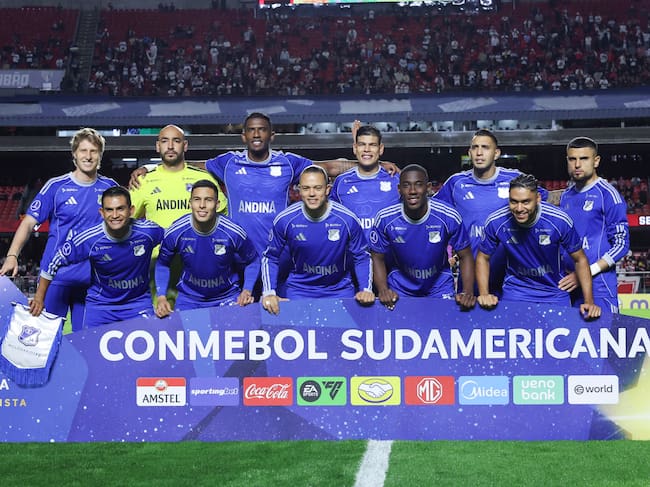 Millonarios en Copa Sudamericana 2026. Foto: Getty Images.