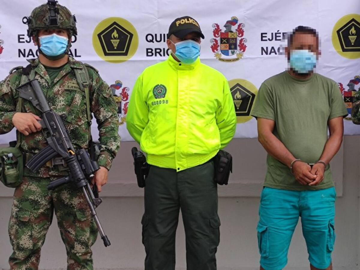 Capturan jefe del ELN que pretendía alterar el orden público en Santander