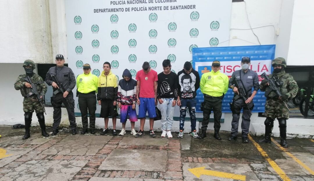 Policía en Norte de Santander capturó a "Los Panas"