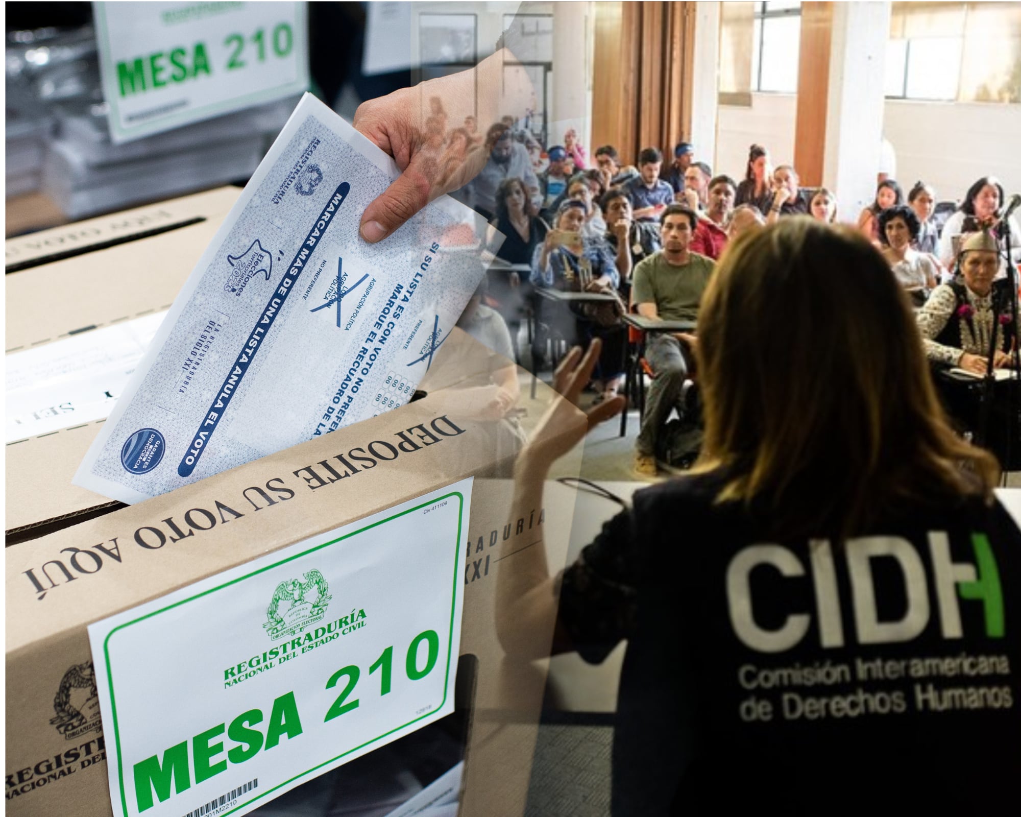 La Comisión Interamericana de Derechos Humanos llamó al Estado a tomar medidas para garantizar el desarrollo pacífico de las elecciones.
(Foto: Caracol Radio / Getty / Cortesía )