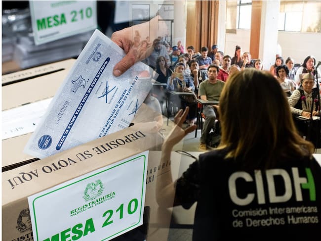 La Comisión Interamericana de Derechos Humanos llamó al Estado a tomar medidas para garantizar el desarrollo pacífico de las elecciones.
(Foto: Caracol Radio / Getty / Cortesía )