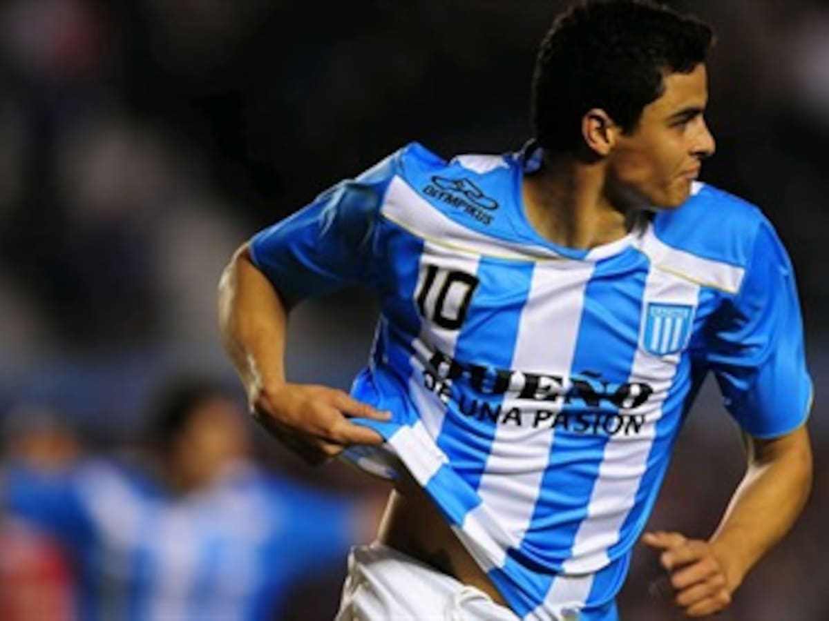 Gio Moreno marcó el gol del triunfo de Racing ante Belgrano