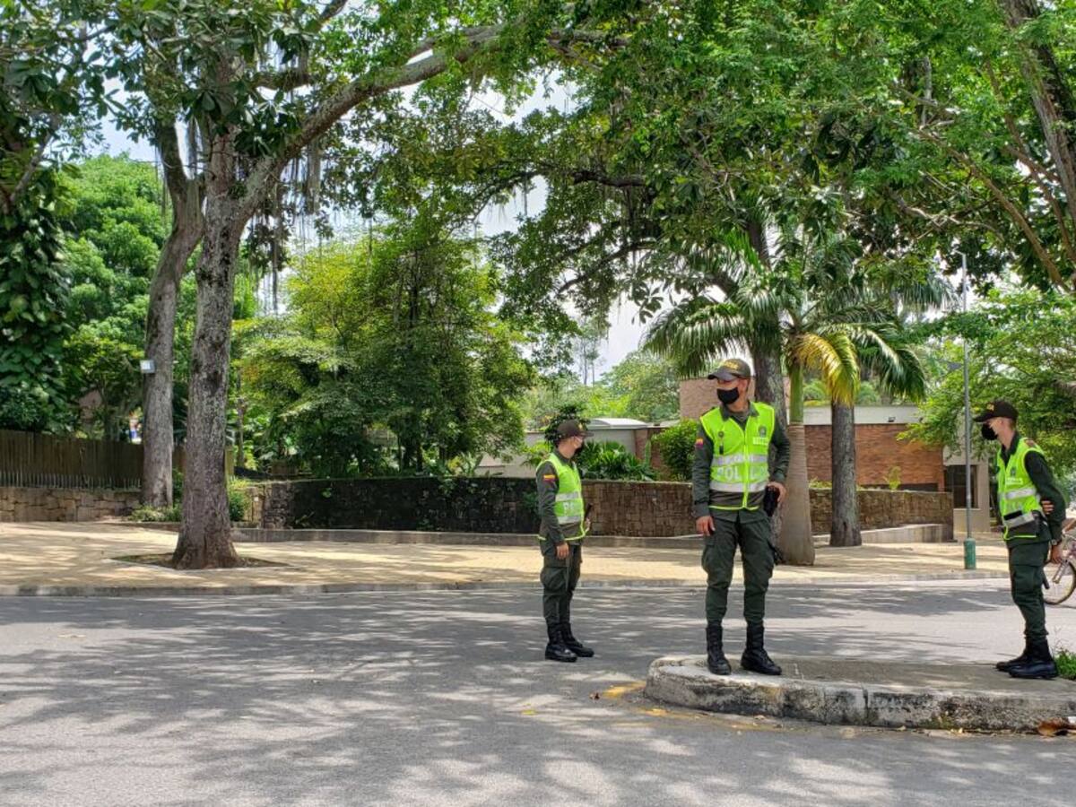 VIDEO: Le pusieron policía al Parque del Agua