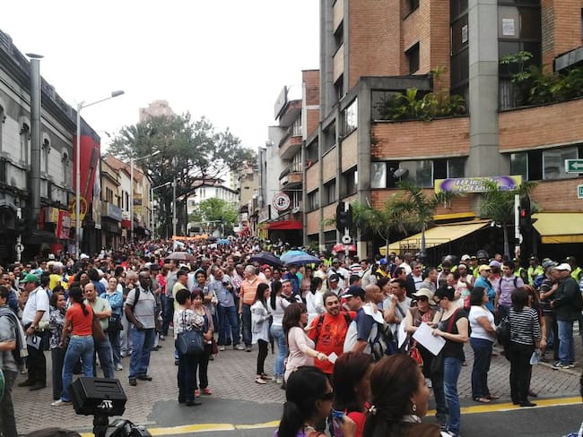 ¿Cómo serán las marchas este miércoles en Medellín?
