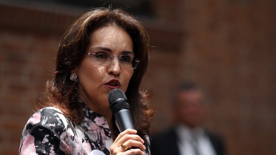 Viviane Morales denunció que las campañas de las Farc, el Polo, la Alianza Verde y el Partido Liberal buscarían interferir en la consulta del 11 de marzo. Foto: Colprensa