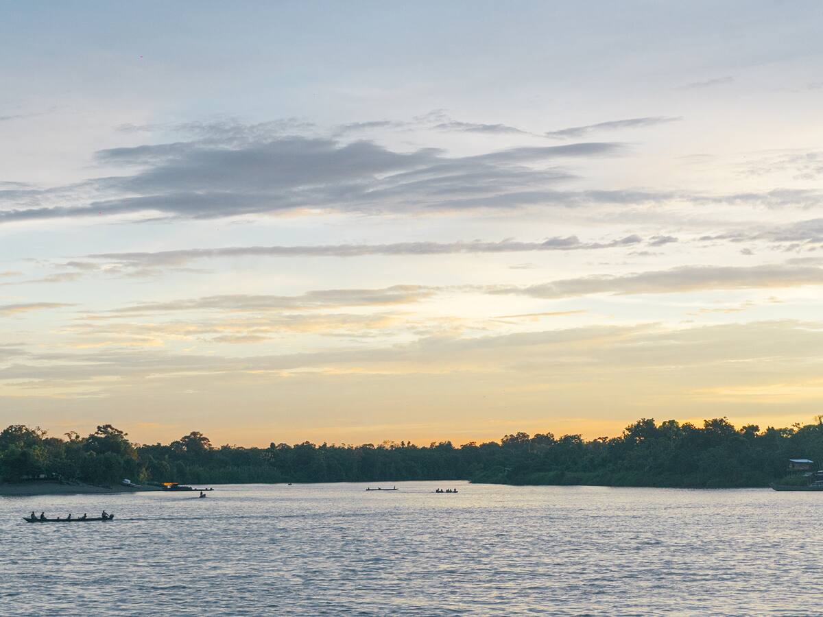 El Ministerio de Ambiente firmó acuerdo para la recuperación de 300 hectáreas en el río Atrato.