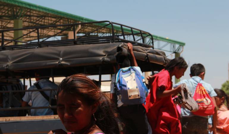 Habitantes de Paraguachón exigen a Santos hacer presencia en el lugar para darles una pronta solución a la crisis económica y humanitaria que se viene presentando desde el cierre de la frontera.