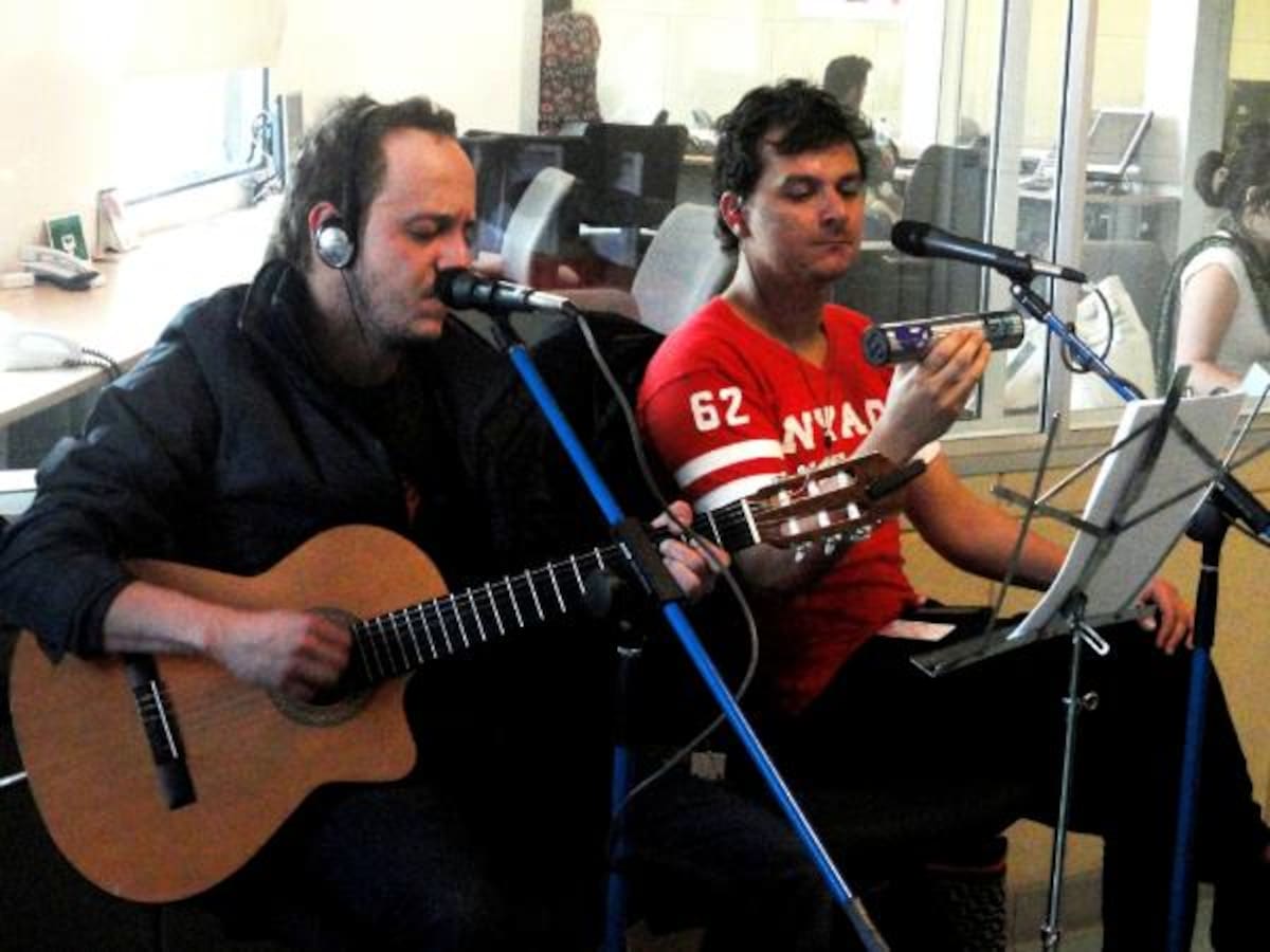 Gigi Posada y Tuto Muñoz, músicos de La Ventana