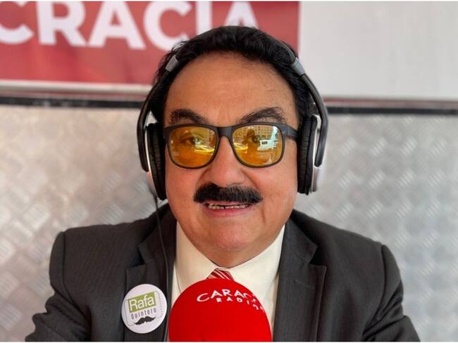 Rafael Quintero en el Carrito de la Democracia