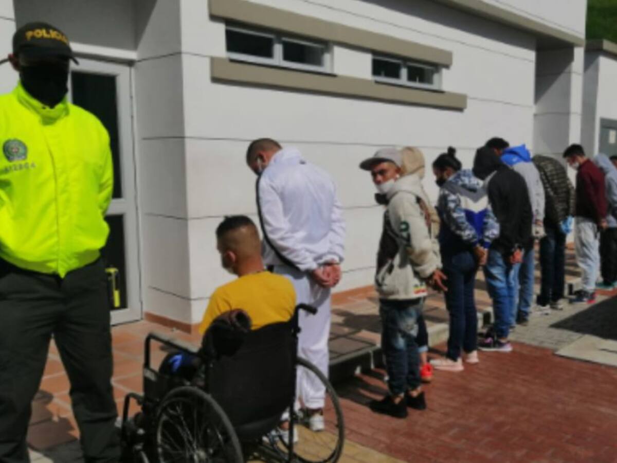 Judicializadas 19 personas, quienes al parecer delinquían en la comuna 5