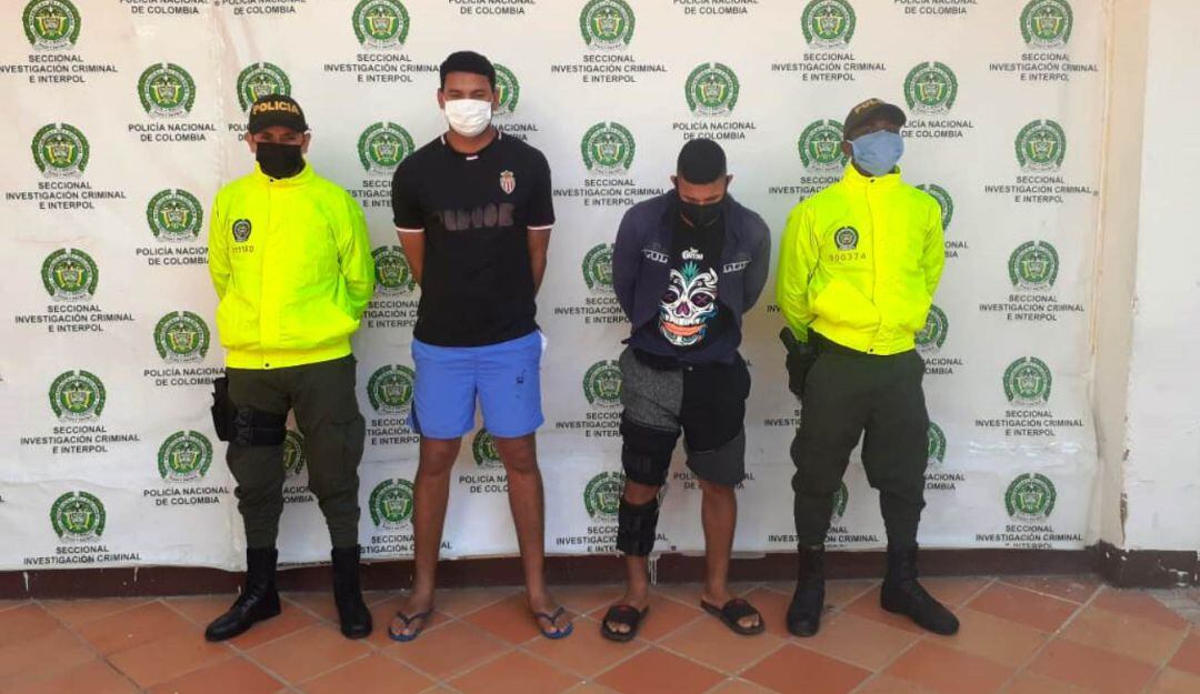 Los detenidos están señalados de por hurto y homicidio y fueron capturados por la Policía Metropolitana