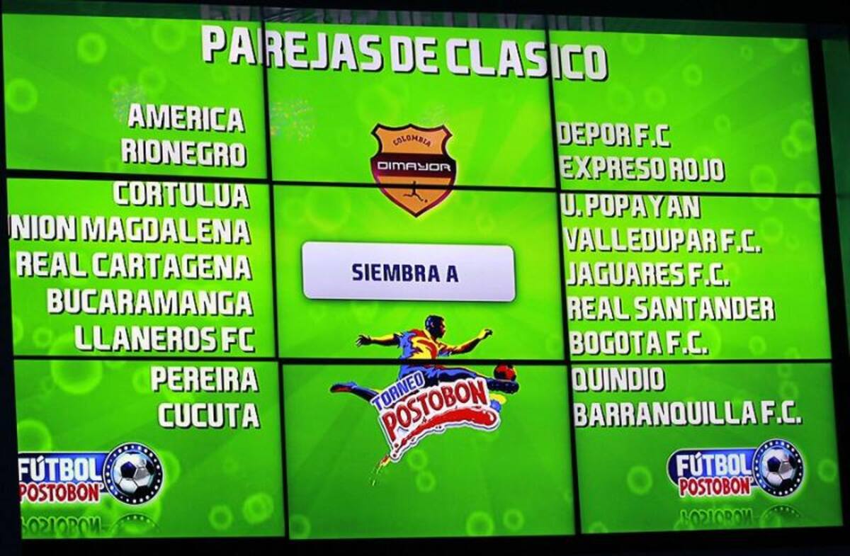 Vea cómo iniciarán los equipos las competiciones de Dimayor en 2014. En la ceremonia del sorteo fueron premiados con el botín de oro, Dayro Moreno y Luis Carlos Ruíz, por el segundo semestre y Wílder Medina, por el primero.