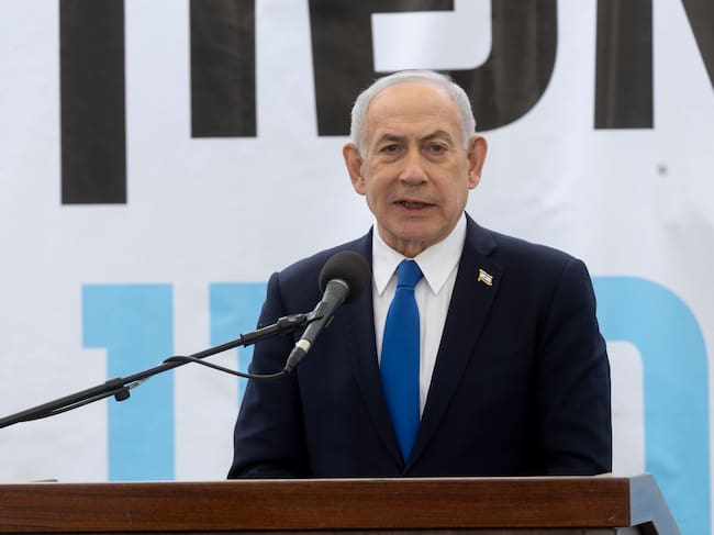 Netanyahu ordena el envío inmediato de ayuda humanitaria a Colombia tras el terremoto (Photo by Amir Levy/Getty Images)