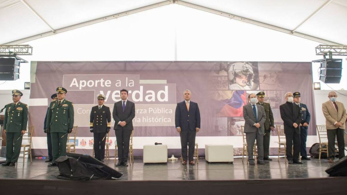 Duque pide a la JEP abrir macrocaso sobre crímenes contra la Fuerza Pública