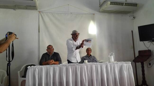 Medardo Hernández Baldiris, presidente del Sindicato Único de Educadores de Bolívar (Sudeb). Foto: Antonio Canchila García