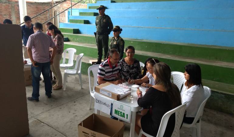 Puestos de votación 