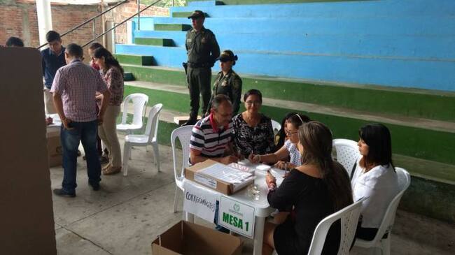 Puestos de votación