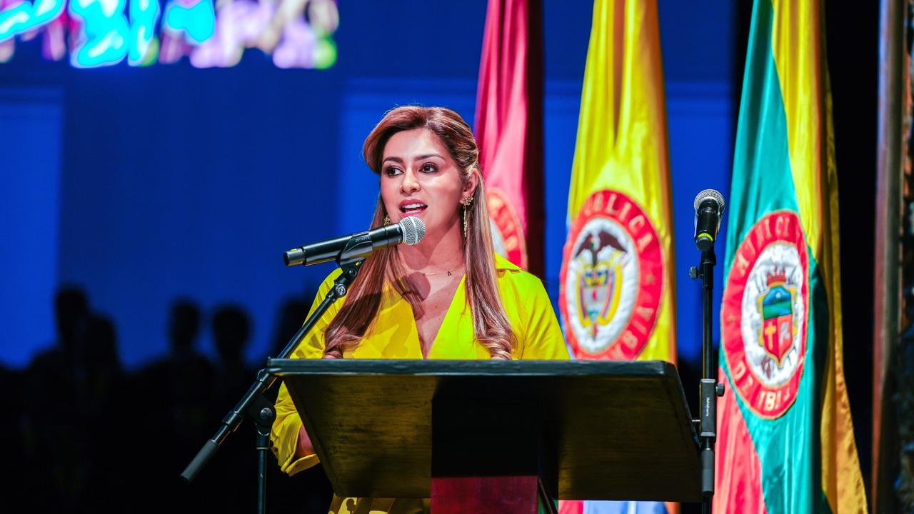 Adriana Magali Matiz, gobernadora del departamento del Tolima