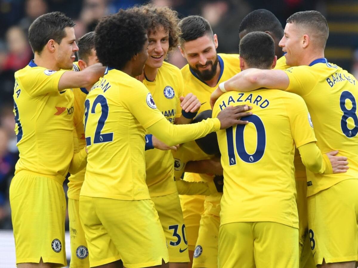 Chelsea cierra el 2018 con triunfo y en puestos de Champions League