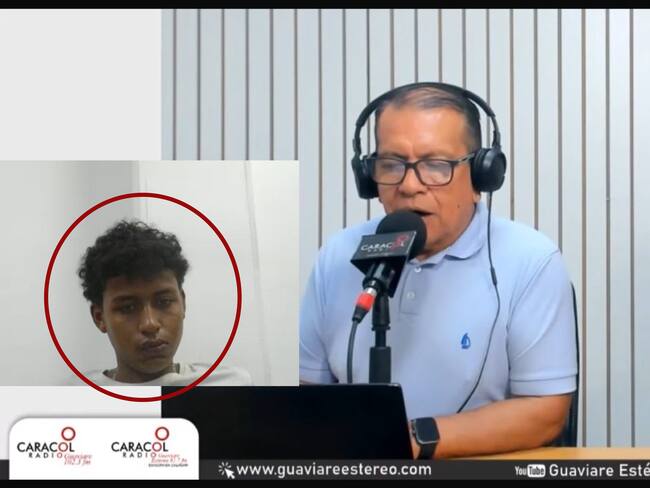 Periodista Gustavo Chica, y la imagen del pistolero que trató de matarlo