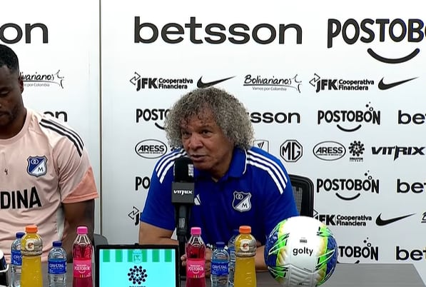 Alberto Gamero, DT de Millonarios / Dimayor.