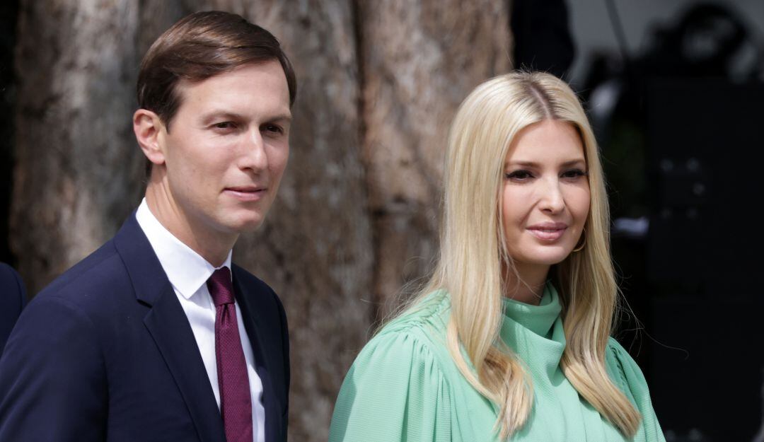 Ivanka Trump y Jared Kushner en una de sus apariciones públicas