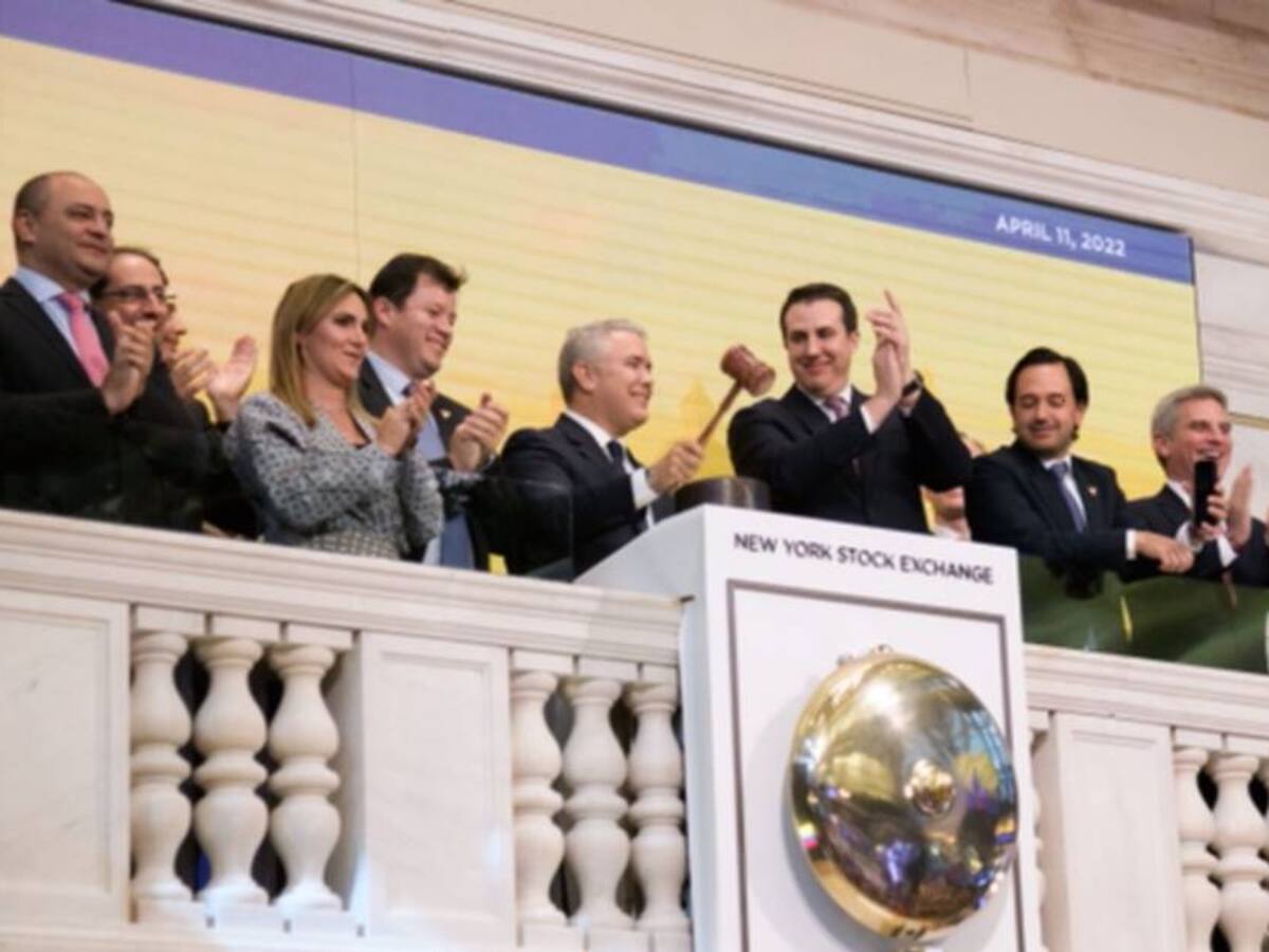 Con toque de campana en Wall Street concluye primer día de Duque en Nueva York