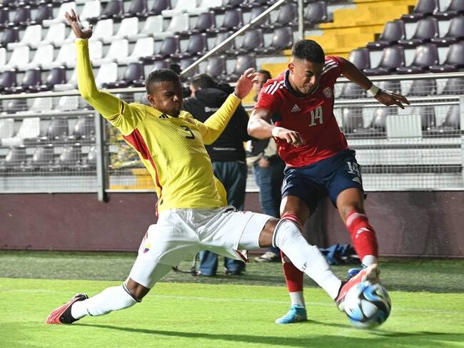 Costa Rica Sub-23 contra Colombia Sub-23 / Foto: Albert Marín