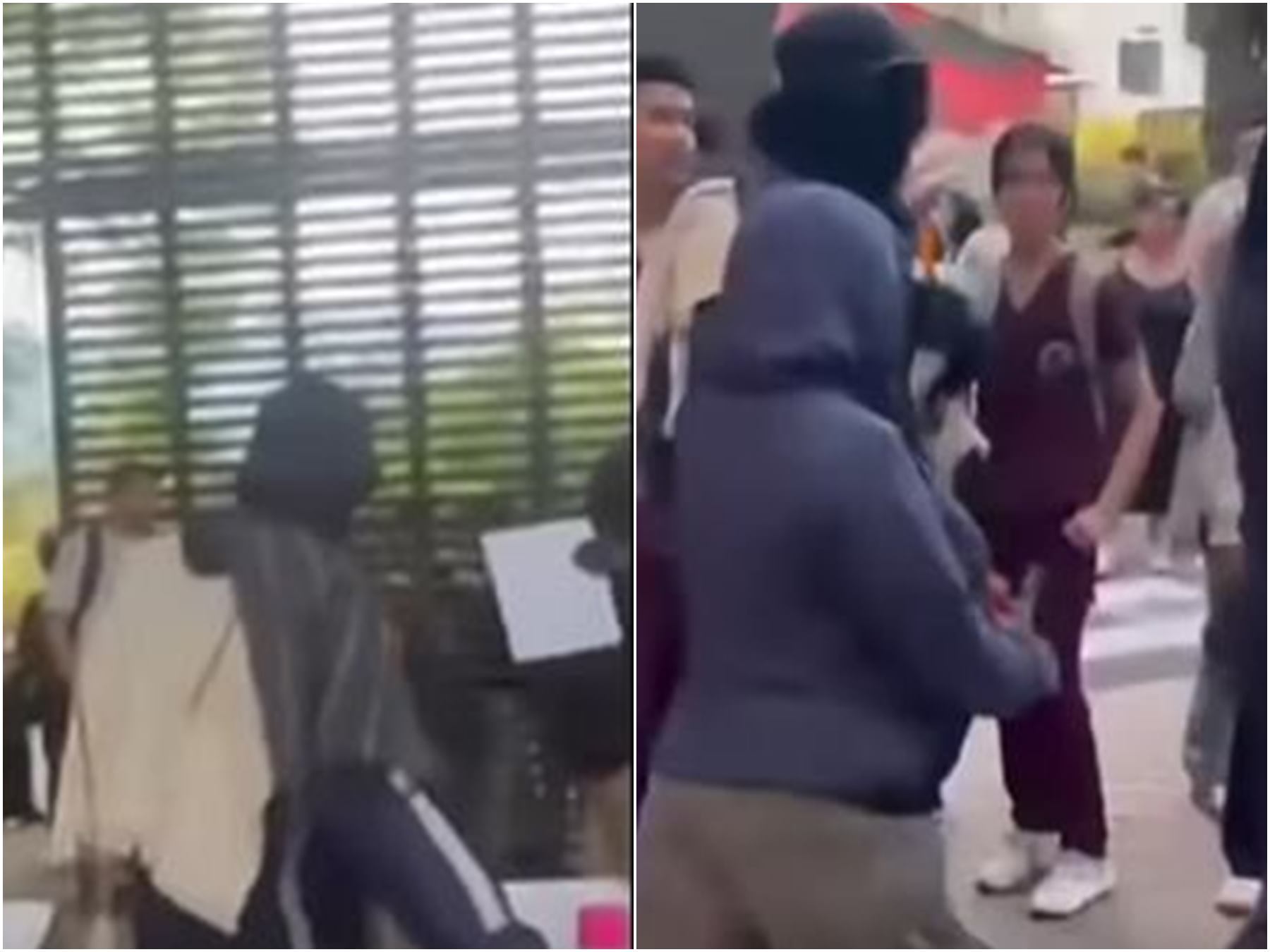 Encapuchados en la Universidad del Tolima