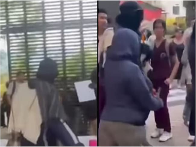 Encapuchados en la Universidad del Tolima