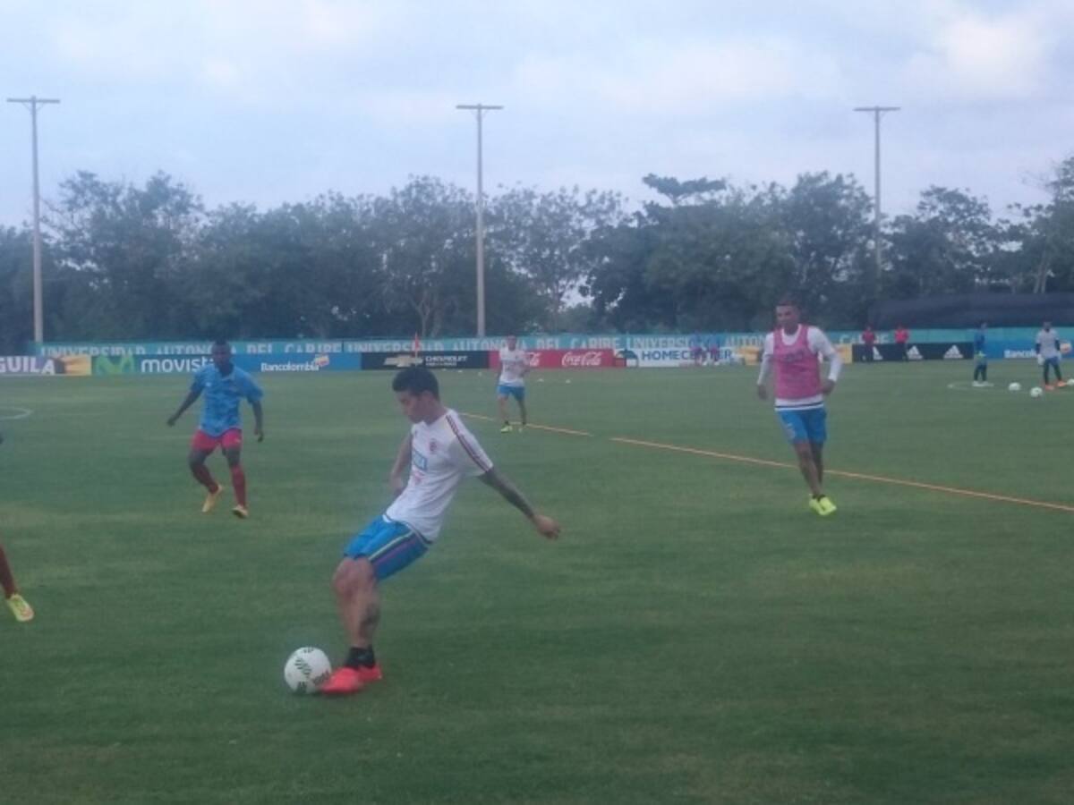 En imágenes: Primer entrenamiento de la Selección en la semana