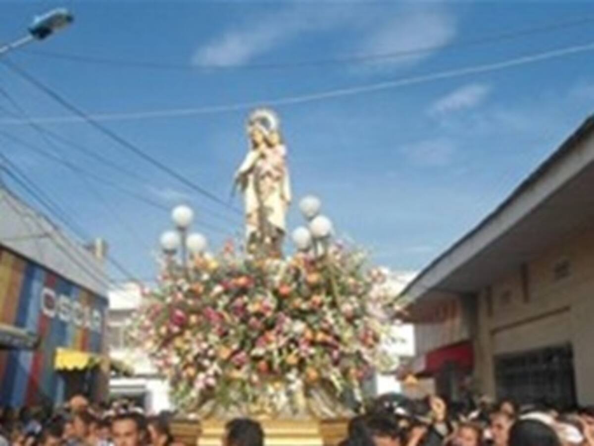 A 7.000 antioqueños se les apareció la virgen del Carmen