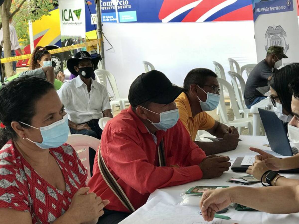 Realizarán jornadas de atención en municipios PDET de Bolívar