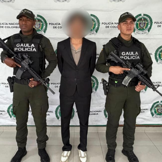 Alias el "Apóstol" capturado en Santander