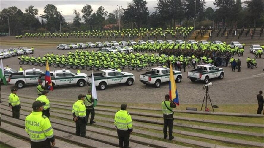 Policía Nacional. Foto: Colprensa.