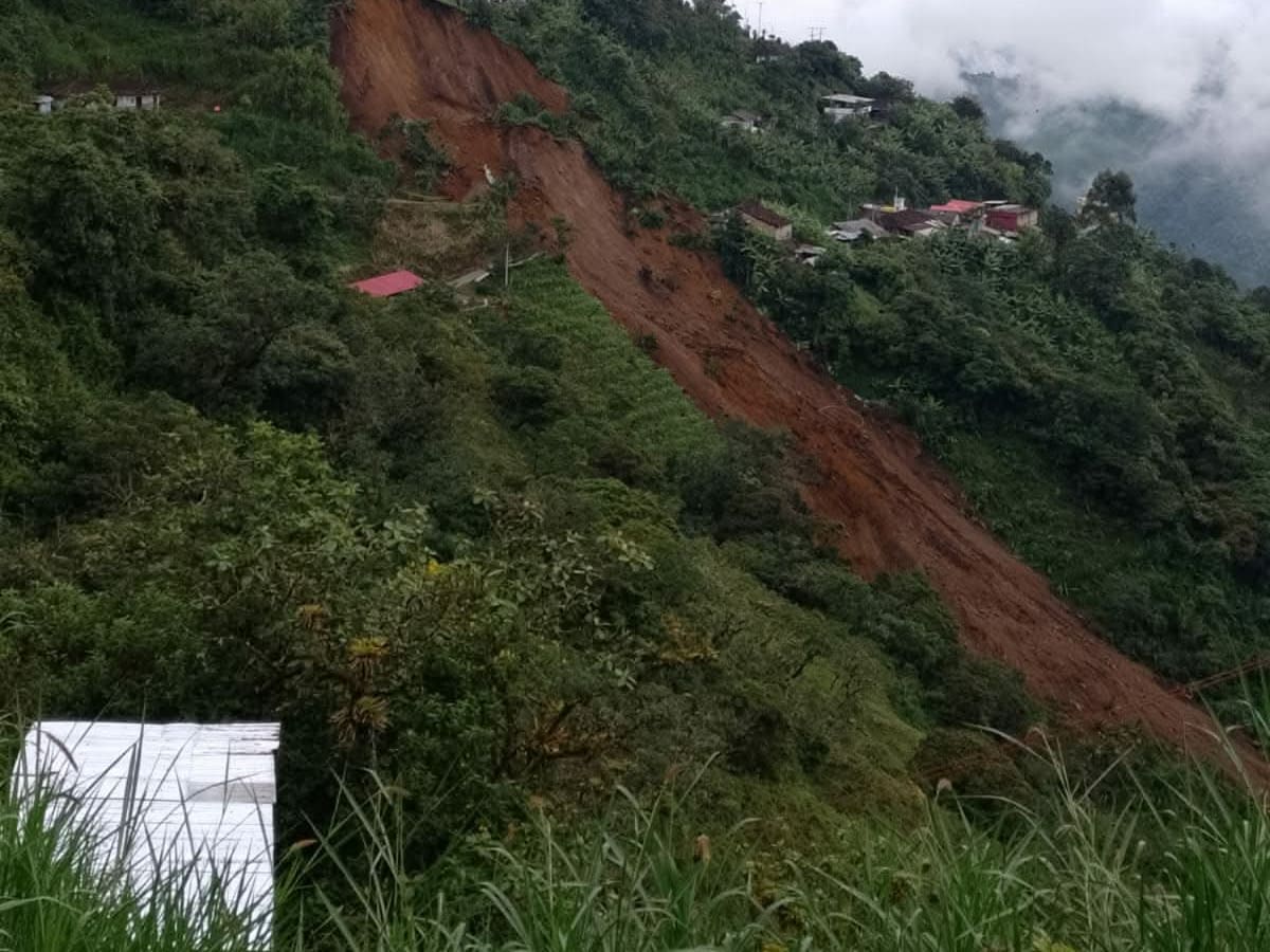 Varias viviendas destruidas y tres veredas incomunicadas dejan las lluvias en La Florida, Nariño